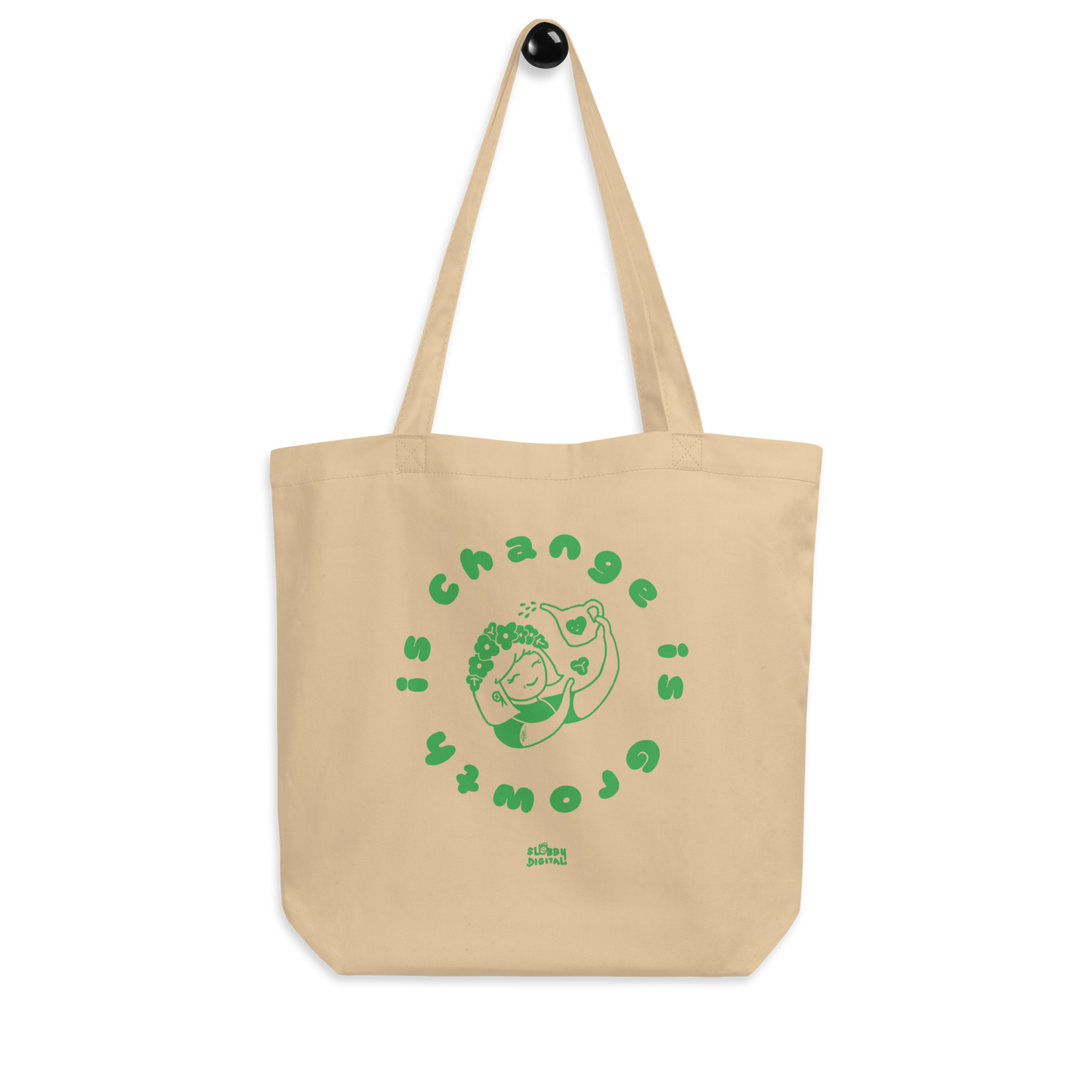 Change = Growth (Green) - Tote