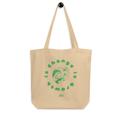 Change = Growth (Green) - Tote