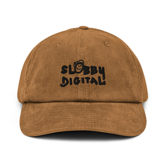 SlobbyDigital (Black) - Corduroy Hat