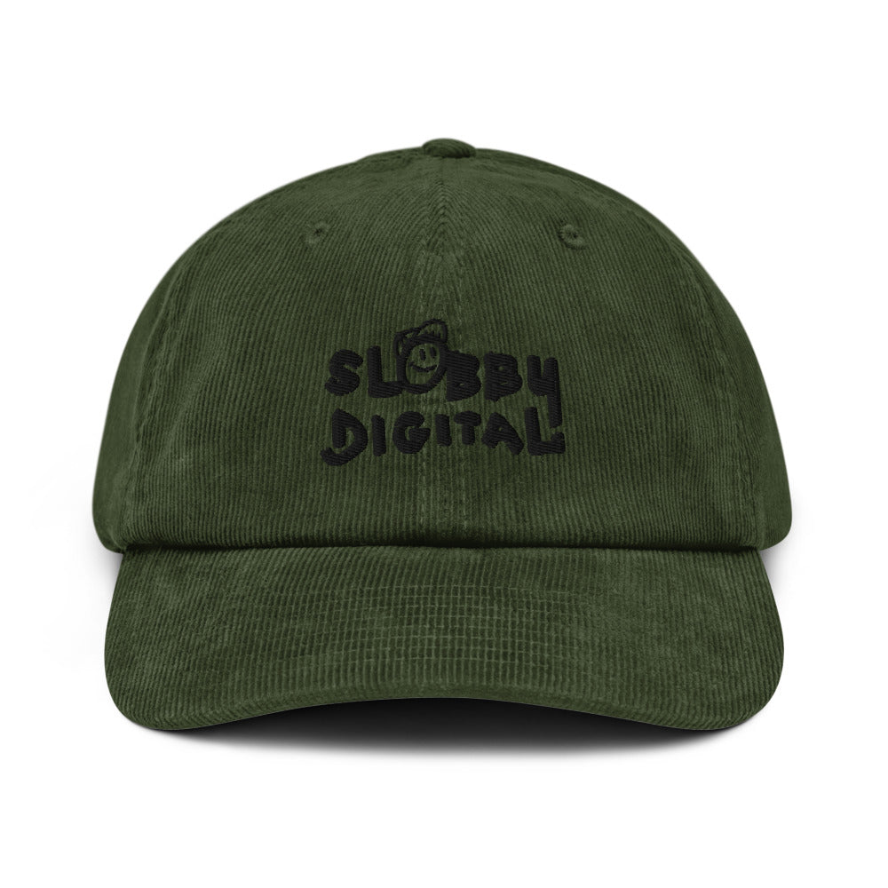 SlobbyDigital (Black) - Corduroy Hat