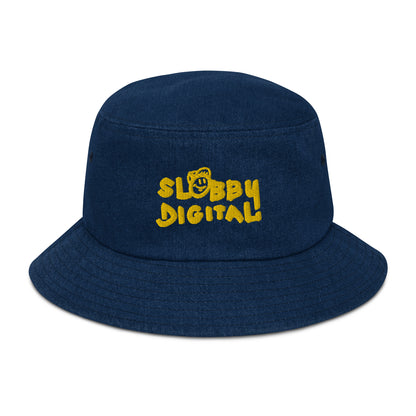 SlobbyDigital - Denim bucket hat