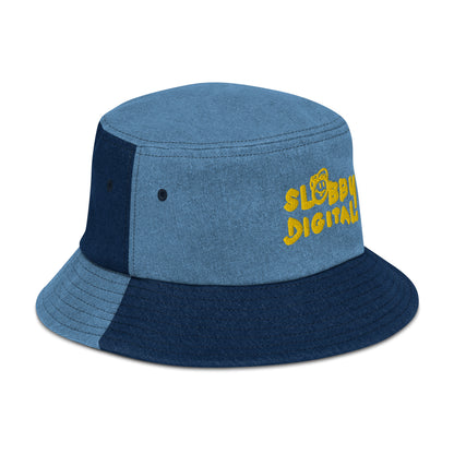 SlobbyDigital - Denim bucket hat