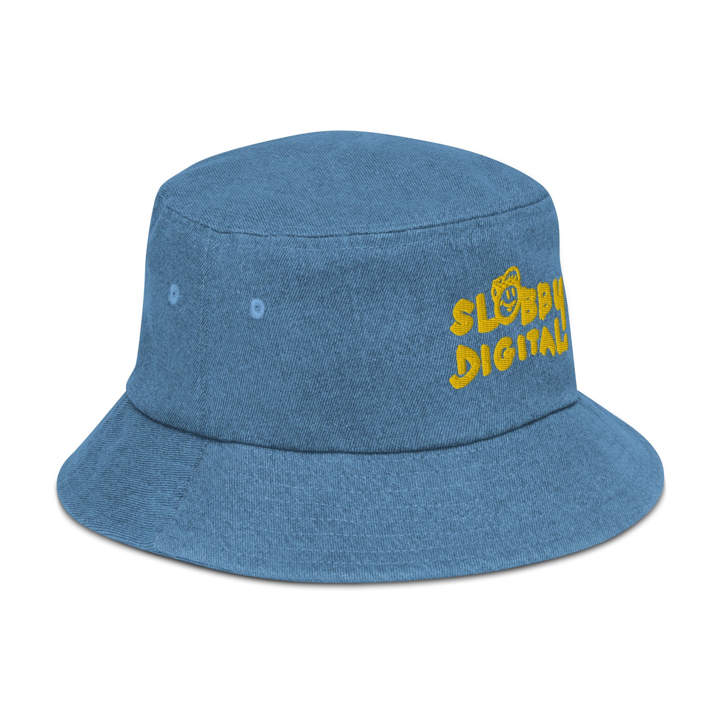 SlobbyDigital - Denim bucket hat