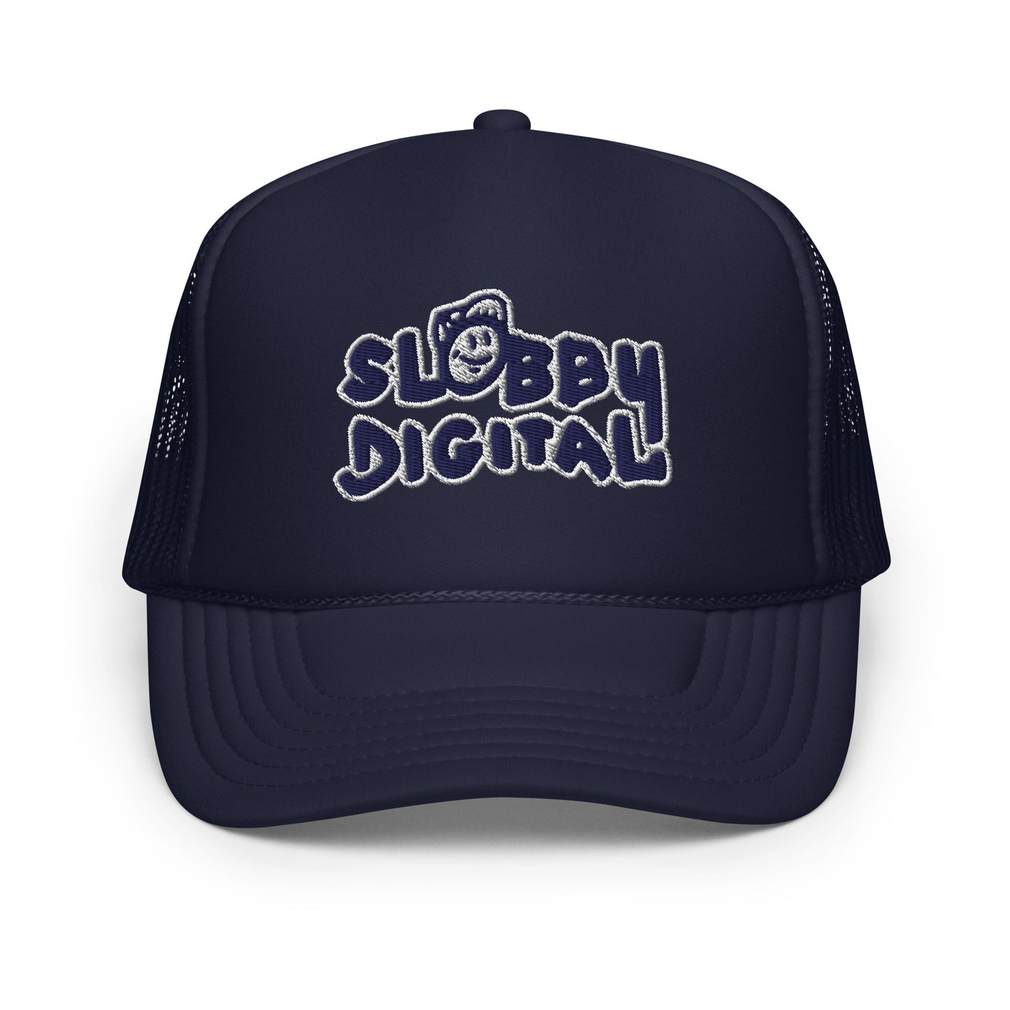 SlobbyDigital - Trucker Hat (navy)