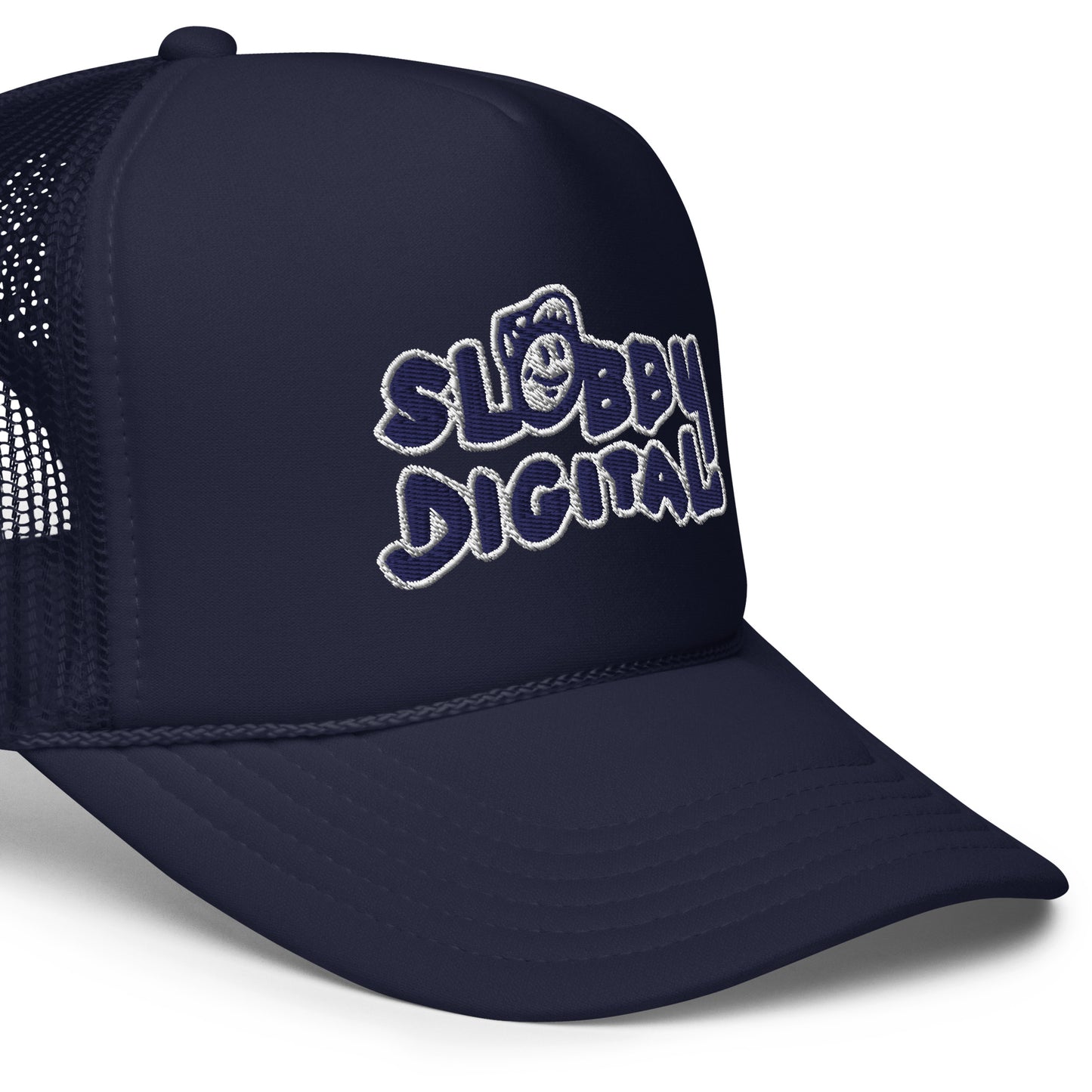 SlobbyDigital - Trucker Hat (navy)