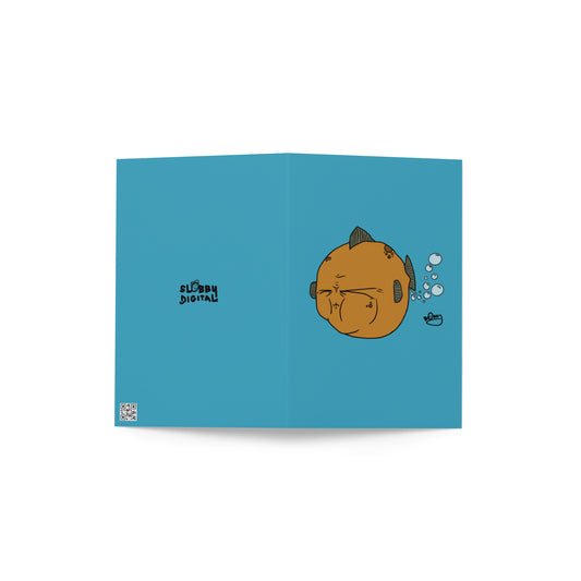 Blowfish - Greeting card