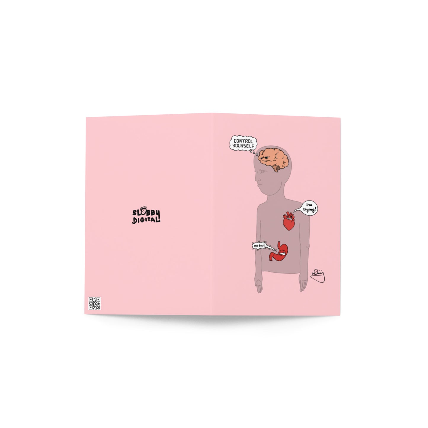 SelfControl - Greeting card