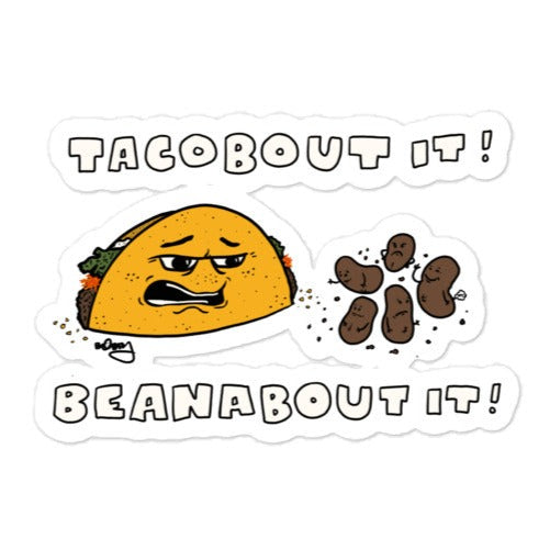 Tacobout it - Sticker